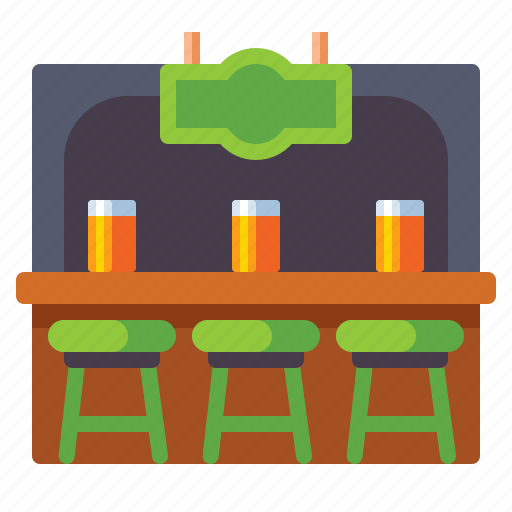 Bar, beer, benches, hangout, drink icon - Download on Iconfinder