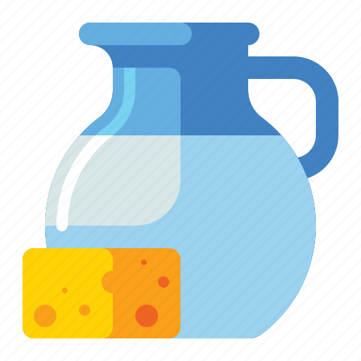 Dairy, cheese, milk, jug icon - Download on Iconfinder
