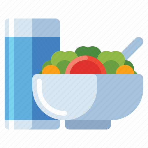 Diet, healthy, food, water, salad icon - Download on Iconfinder