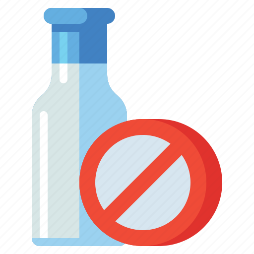 Lactose, free, milk, bottle icon - Download on Iconfinder