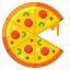 pizza, food, italian 