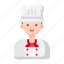chef, person, male, female, man, woman 