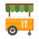 food, cart, street food