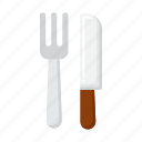 knife, and, fork, utensils