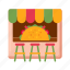 taco, bar, food, mexican food, tortilla 