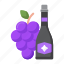 wine, grape, bottle, alcohol 