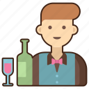 bartender, male, man, barman, waiter, cocktail, drink, beverage