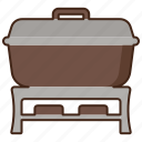 chafing, dish, catering