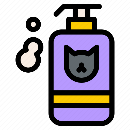Shampoo, pet, cat, bathing, soap icon - Download on Iconfinder
