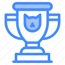 trophy, champion, reward, cat, award, animals