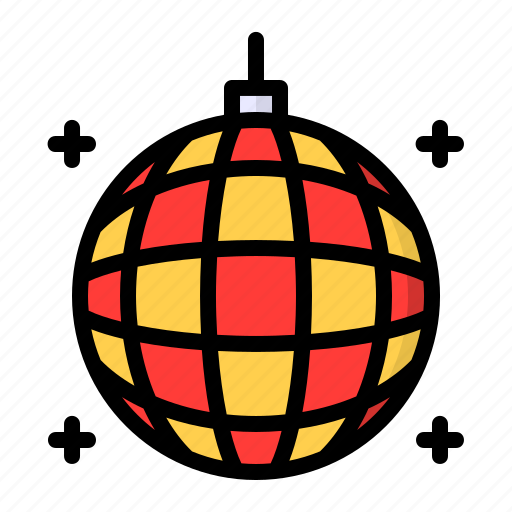 Ball, celebration, disco, light, party icon - Download on Iconfinder