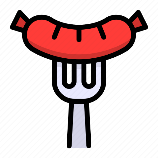 Barbecue, bbq, food, meat, sausage icon - Download on Iconfinder
