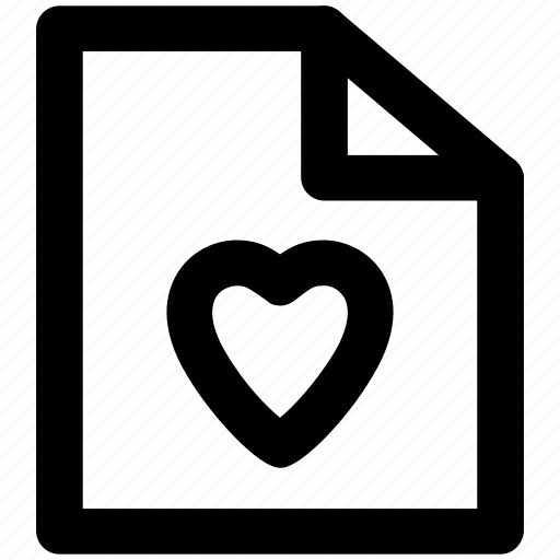 Heart, letter, love letter, valentine greeting icon - Download on Iconfinder