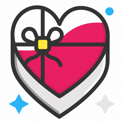 Celebration, heart gift, valentines day icon - Download on Iconfinder