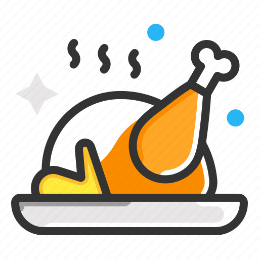Chicken, leg, roast icon - Download on Iconfinder