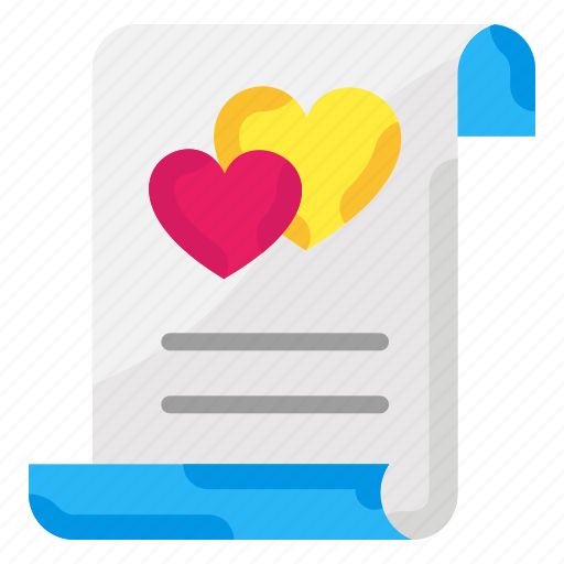 Invitation, letter, love, valentines day icon - Download on Iconfinder