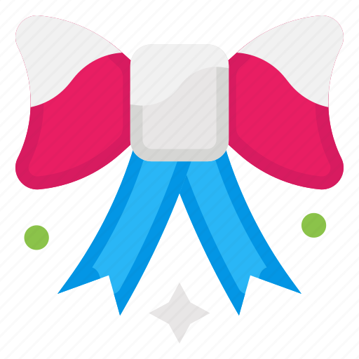 Bow, christmas, ribbon, tied icon - Download on Iconfinder