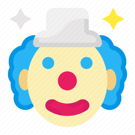 Clown, face, joker icon - Download on Iconfinder