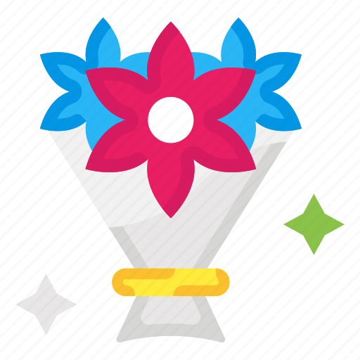 Flower bouquet, gift, present icon - Download on Iconfinder