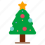 christmas, tree, new, year, santa, snow, celebration, holiday, xmas 