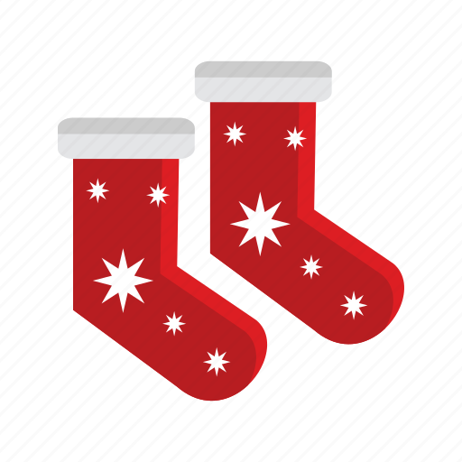 Christmas, red, santa, sock, stocking, xmas icon - Download on Iconfinder