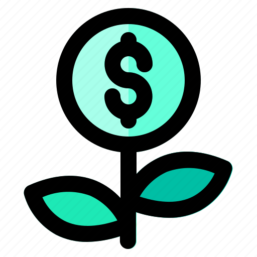Business, ceo, dollar, fiinancial, growth, money, plant icon - Download on Iconfinder