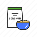 cereal, cup, sorghum 
