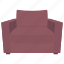 armchair, couch, lounge chair, padded chair, sofa 