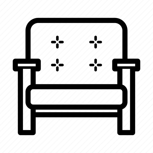 Armchair, chair, furniture, interior, wooden icon - Download on Iconfinder