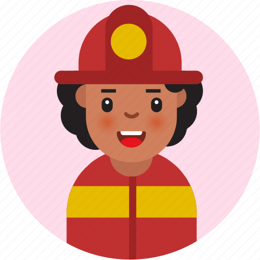 Fire, fighter, man, profile, picture icon - Download on Iconfinder