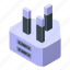 charger, isometric, computer 