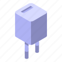 gadget, charger, isometric