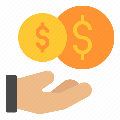 Giving, money, dollar, currency, charity, donation icon - Download on Iconfinder