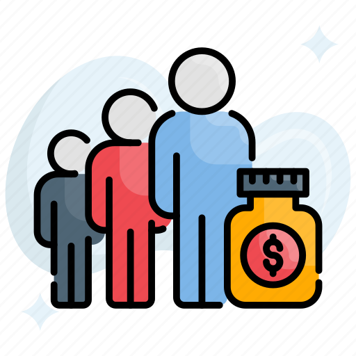 Donation, fund, contribution, charity, crowd donation, donate, dollar icon - Download on Iconfinder