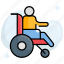 wheelchair, disability, handicapped, handicap, man, medical 