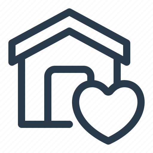 Home, charity, shelter, house, love icon - Download on Iconfinder