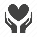 charity, hands, heart, holding, nonprofit, sharing