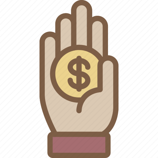 Care, charity, donation, give, hand, love, money icon - Download on Iconfinder