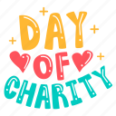day of charity, charity day, greeting, greeting text, charity, donation, international day of charity