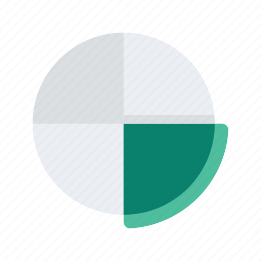 Analytics, chart, graph, pie, quarter, statistics icon - Download on Iconfinder