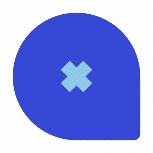 Comment, cross icon - Download on Iconfinder on Iconfinder