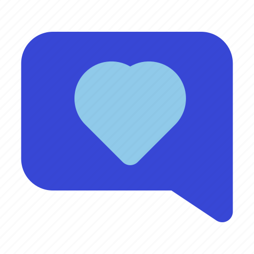 Comment, heart icon - Download on Iconfinder on Iconfinder