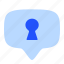 chat, talk, message, protection, lock, privacy 