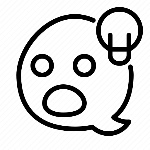 Emoji, emoticon, idea icon - Download on Iconfinder