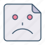 chat, normal face, emoji, face, normal, emoticon, expression 