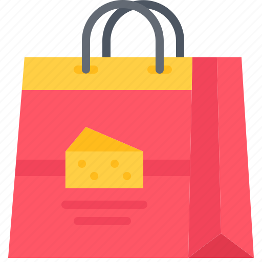 Cheese, bag, food, shop, store icon - Download on Iconfinder