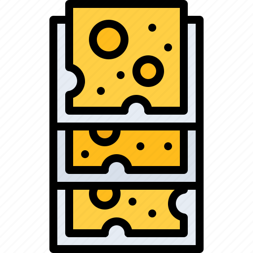 Cheese, paper, food, shop, store icon - Download on Iconfinder
