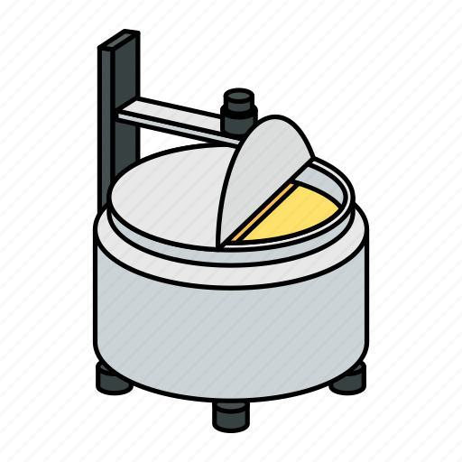 Cheese, tank, machinery, commercial, production, melted icon - Download on Iconfinder