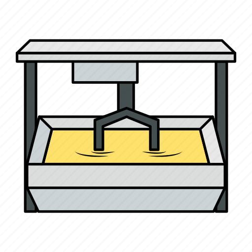 Cheese, melted, mixer, automated, machine, milk mixing icon - Download on Iconfinder