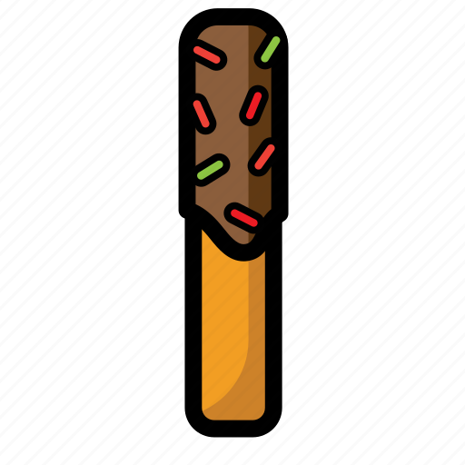 Cheese, chocolate, cookies, cream, snack, stick icon - Download on Iconfinder